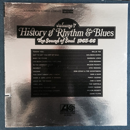 Various : History Of Rhythm & Blues  Volume 7  The Sound Of Soul 1965-66 (LP, Comp)