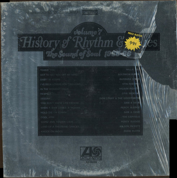 Various : History Of Rhythm & Blues  Volume 7  The Sound Of Soul 1965-66 (LP, Comp)