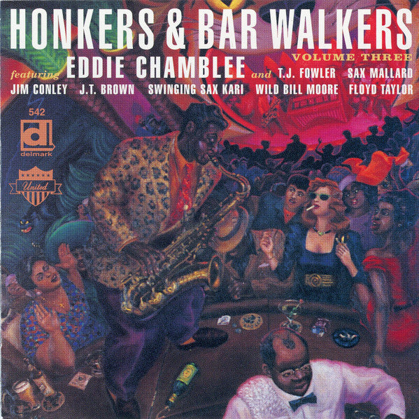 Various : Honkers & Bar Walkers Volume Three (CD, Comp)
