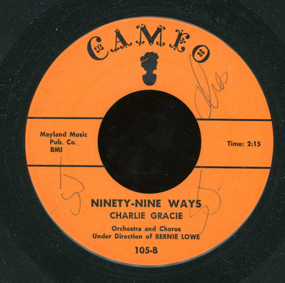 Charlie Gracie : Butterfly / Ninety-Nine Ways (7", Single, Roc)