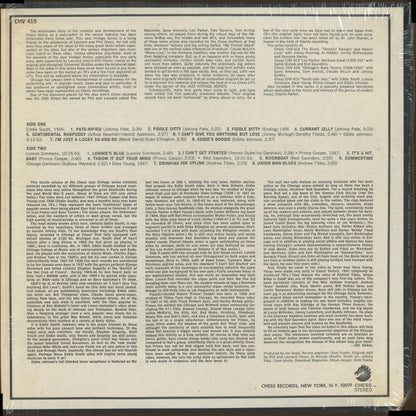 Various, Eddie South : South Side Jazz (LP, Album, Mon)