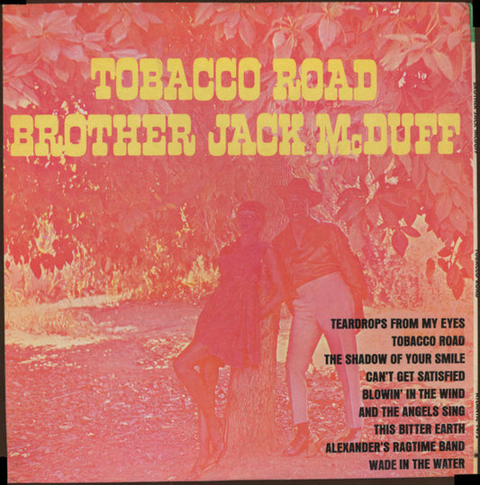 Brother Jack McDuff : Tobacco Road (LP, Album, RE, RI,)