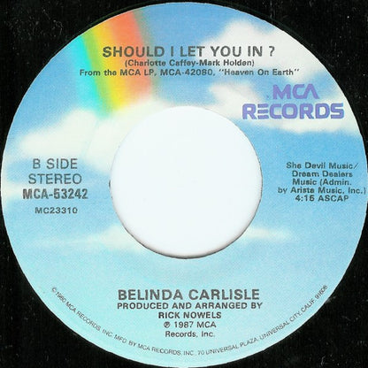 Belinda Carlisle : I Get Weak (7", Single)