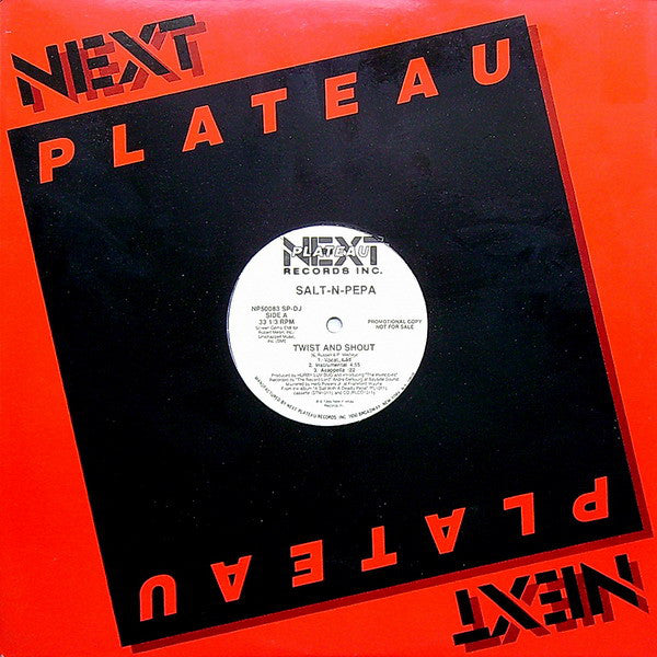Salt 'N' Pepa : Twist And Shout (12", Promo)