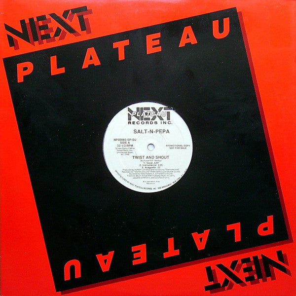 Salt 'N' Pepa : Twist And Shout (12", Promo)