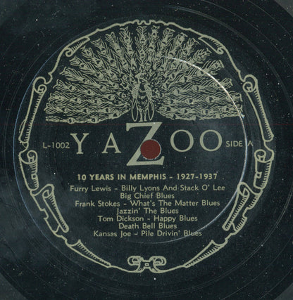 Various : Ten Years In Memphis 1927-1937 (LP, Comp)