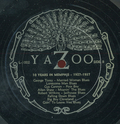 Various : Ten Years In Memphis 1927-1937 (LP, Comp)