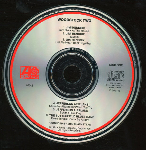 Various : Woodstock Two (2xCD, Album, Club)
