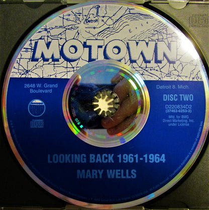 Mary Wells : Looking Back 1961-1964 (2xCD, Comp, Mono, Club, RM)