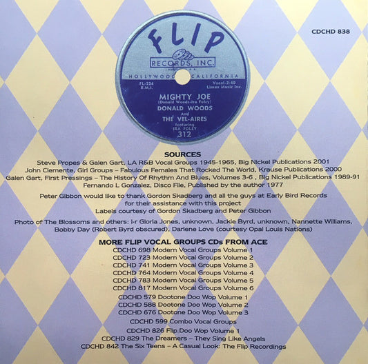 Various : Flip Doo Wop Volume 2 (CD, Comp)