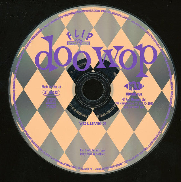 Various : Flip Doo Wop Volume 2 (CD, Comp)