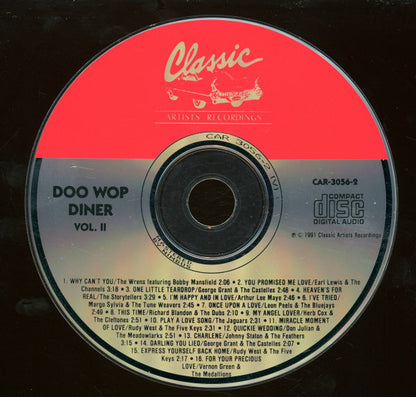 Various : Doo Wop Diner Vol. II (CD, Comp)