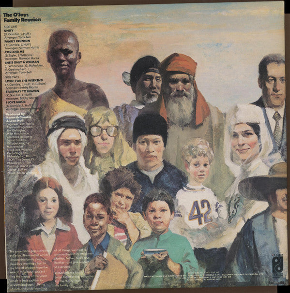 The O'Jays : Family Reunion (LP, Album)