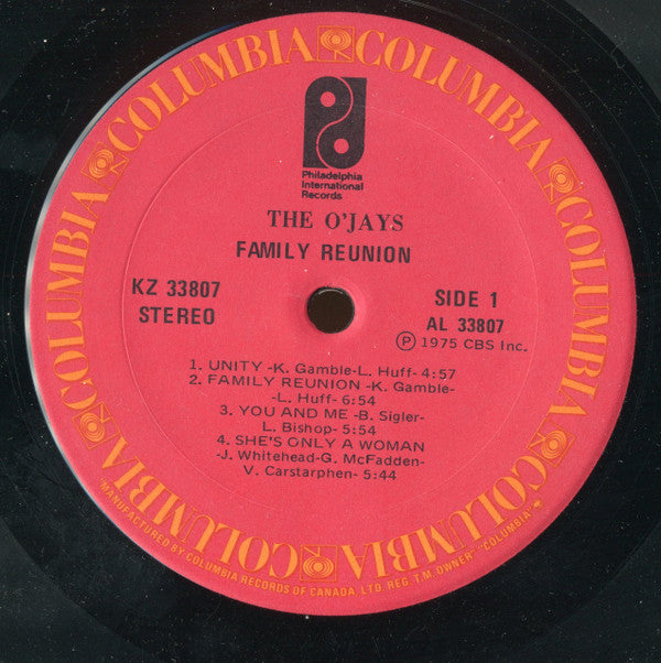 The O'Jays : Family Reunion (LP, Album)