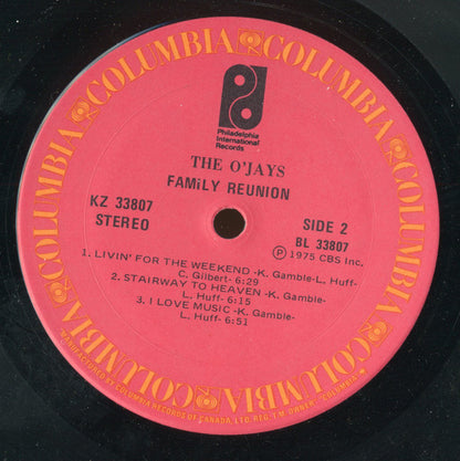 The O'Jays : Family Reunion (LP, Album)