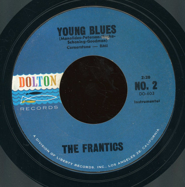 The Frantics : Straight Flush (7", Single, Styrene)