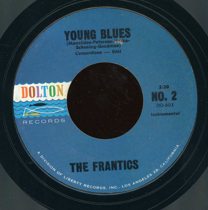The Frantics : Straight Flush (7", Single, Styrene)