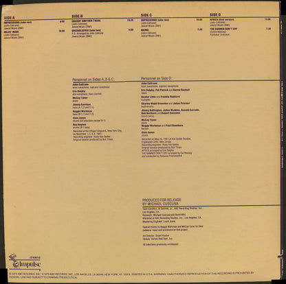 John Coltrane : The Mastery Of John Coltrane / Vol. IV "Trane's Modes" (2xLP, Album)