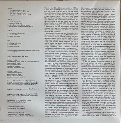 John Coltrane : On A Misty Night (2xLP, Comp, RM, Gat)