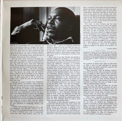 John Coltrane : On A Misty Night (2xLP, Comp, RM, Gat)