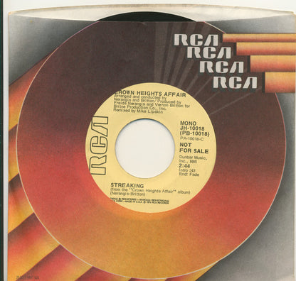 Crown Heights Affair : Streaking (7", Single, Mono, Promo)