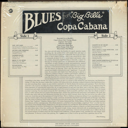 Various : Blues From "Big Bill's" Copa Cabana (LP, RE, Kee)