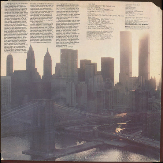 Bobby Short : My Personal Property (LP, Album, PR)