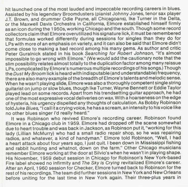 Elmore James : Rollin' & Tumblin' - The Best Of Elmore James (CD, Comp)