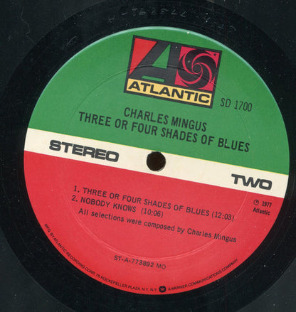 Charles Mingus : Three Or Four Shades Of Blues (LP, Album, MO )