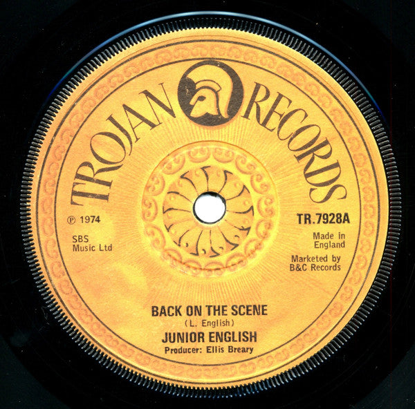 Junior English : Back On The Scene / News Boy (7", Sol)