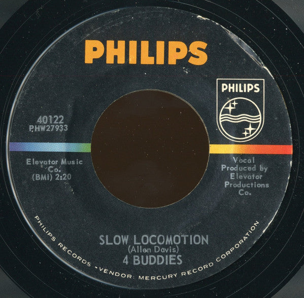 4 Buddies : Lonely Summer (7", Single)