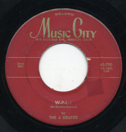 Mr. Undertaker / The Four Deuces : Here Lies My Love / W-P-L-J (7", Single)
