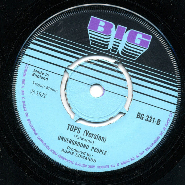 Dion Cameron And The Three Tops : Three Tops Time (7", Single, 4 C)