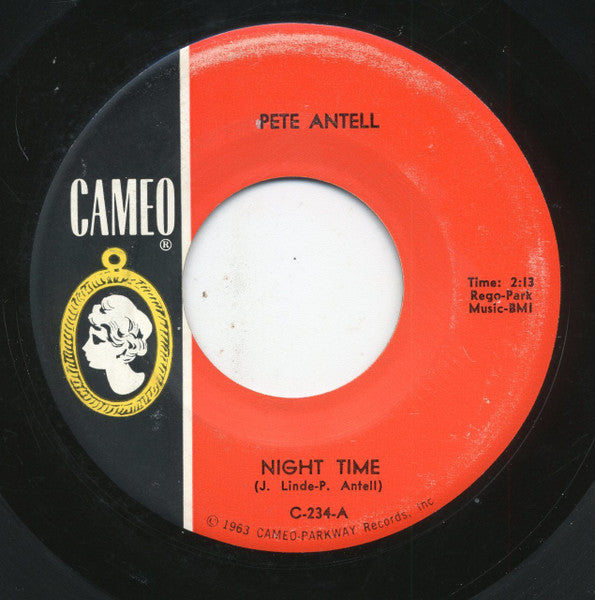 Peter Antell : Night Time (7", Single)