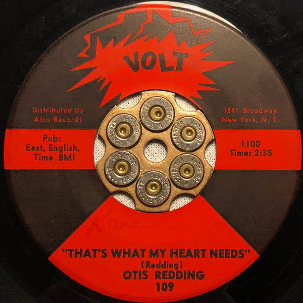 Otis Redding : That's What My Heart Needs / Mary's Little Lamb (7", Single)