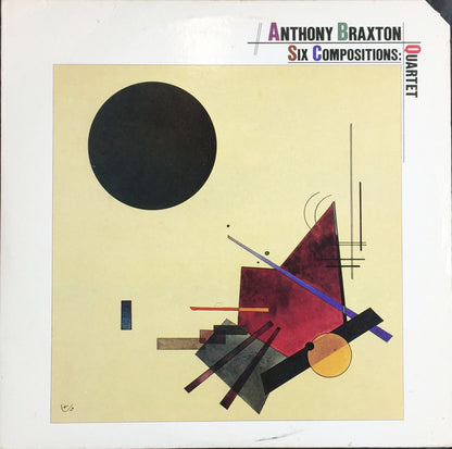 Anthony Braxton : Six Compositions: Quartet (LP, Album)