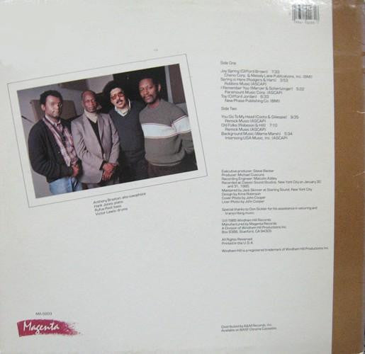 Anthony Braxton : Seven Standards 1985, Volume I (LP, Ele)