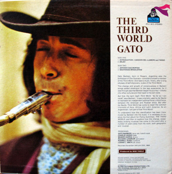 Gato Barbieri : The Third World (LP, Album, RE)