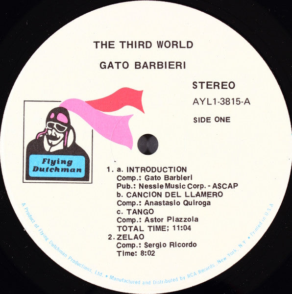 Gato Barbieri : The Third World (LP, Album, RE)
