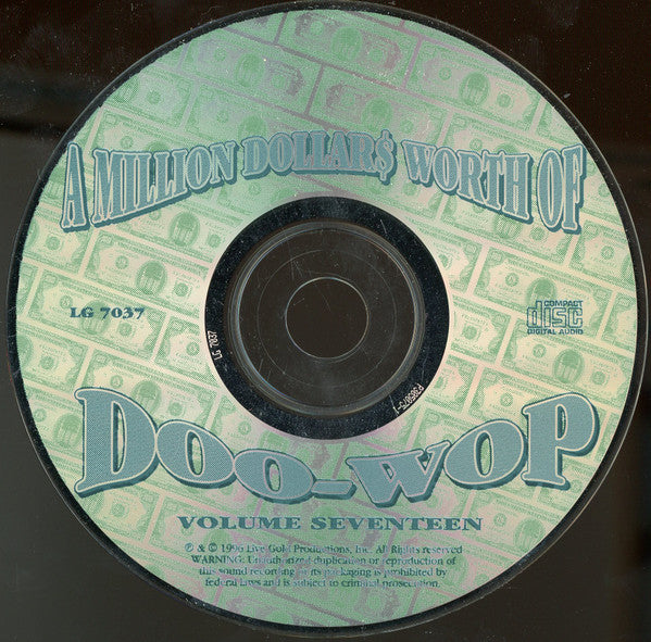 Various : A Million Dollars Worth Of Doo-Wop Vol.17 (CD, Comp)