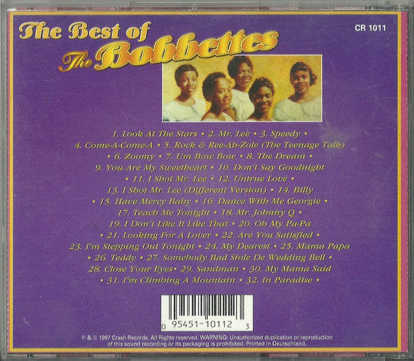 The Bobbettes : The Best Of The Bobbettes  (CD, Comp)