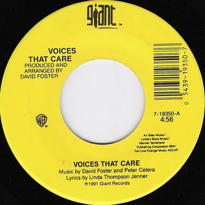 Voices That Care : Voices That Care (7")