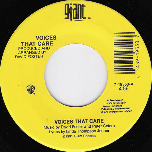 Voices That Care : Voices That Care (7")