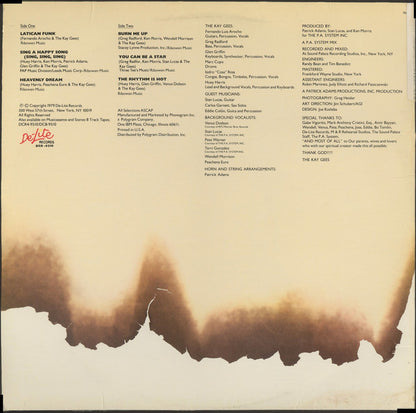 The Kay-Gees : Burn Me Up (LP, Album, 53)
