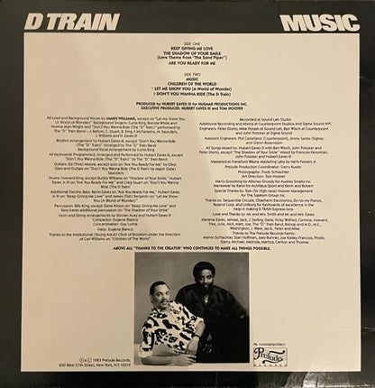 D-Train : Music (LP, Album, Promo)