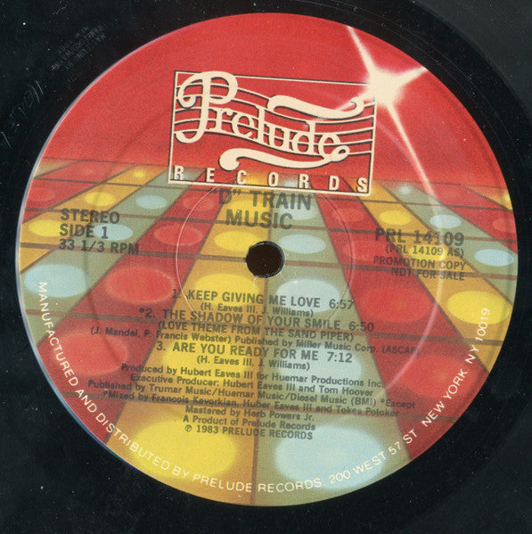D-Train : Music (LP, Album, Promo)