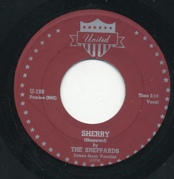 The Sheppards (3) : Mozelle / Sherry (7", Single, RE, Unofficial)