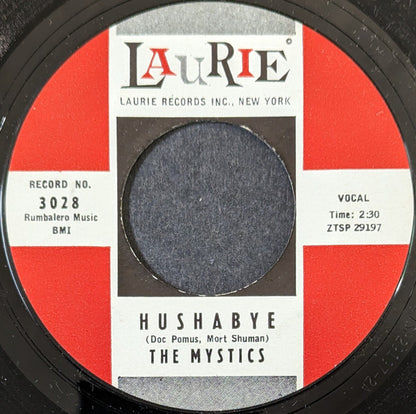 The Mystics : Hushabye / Adam And Eve (7", Styrene, Bri)