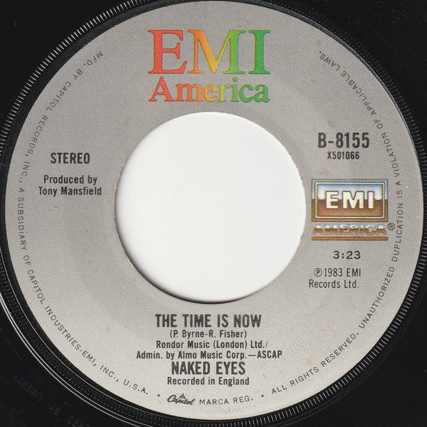 Naked Eyes : Always Something There To Remind Me (7", Single, Win)