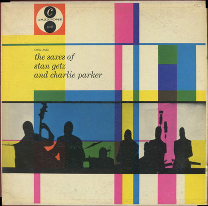 Stan Getz Quintet / The Charlie Parker Quintet : The Saxes Of Stan Getz And Charlie Parker (LP, Comp, Mono, RM)